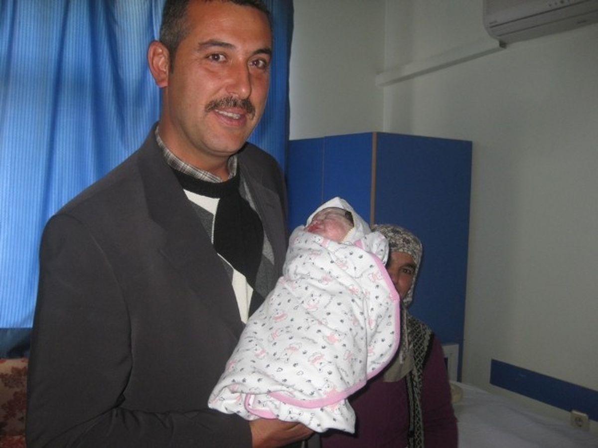 Ödemiş\'te Yeni Yılın İlk Bebeği Heyecanı