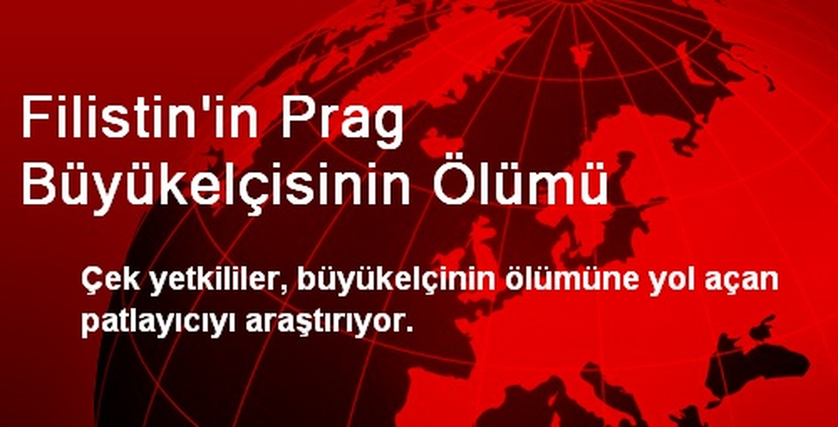 Filistin\'in Prag Büyükelçisinin Ölümü