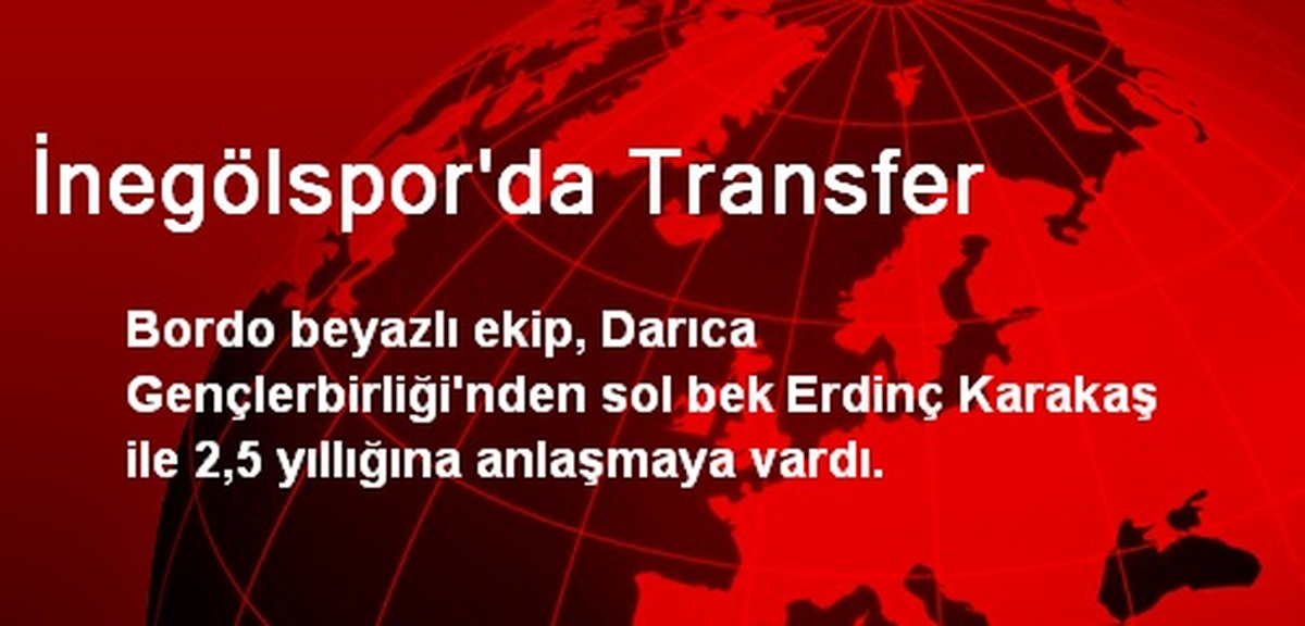 İnegölspor\'da Transfer