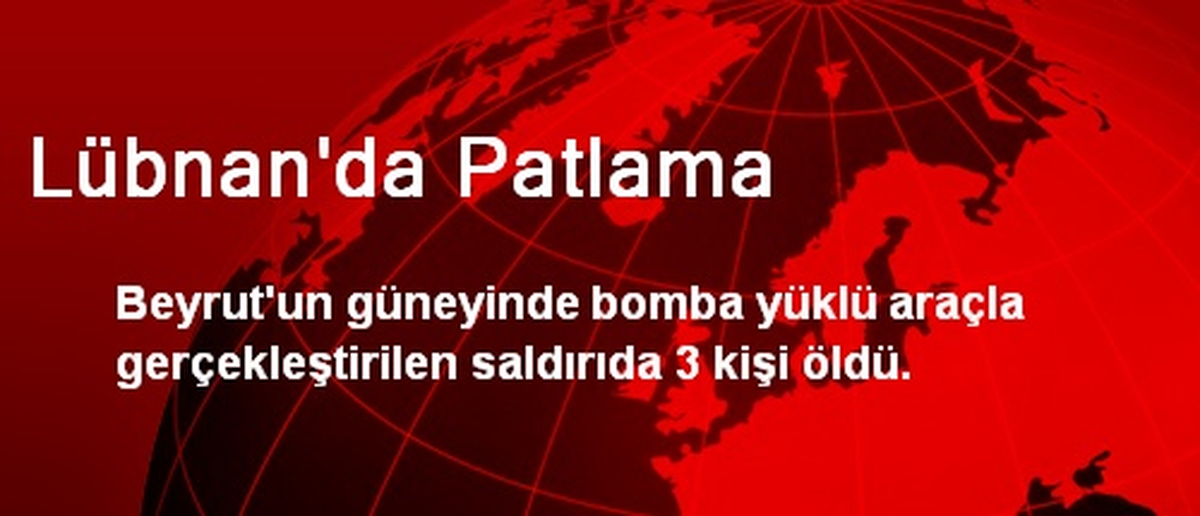 Lübnan\'da Patlama