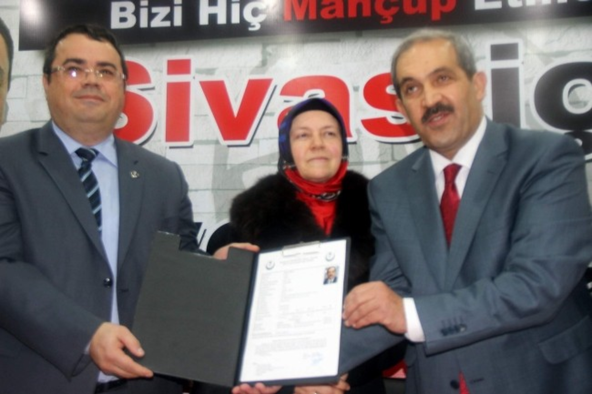 Sivas Belediye Başkanı Ürgüp, Aday Adaylığını Açıkladı