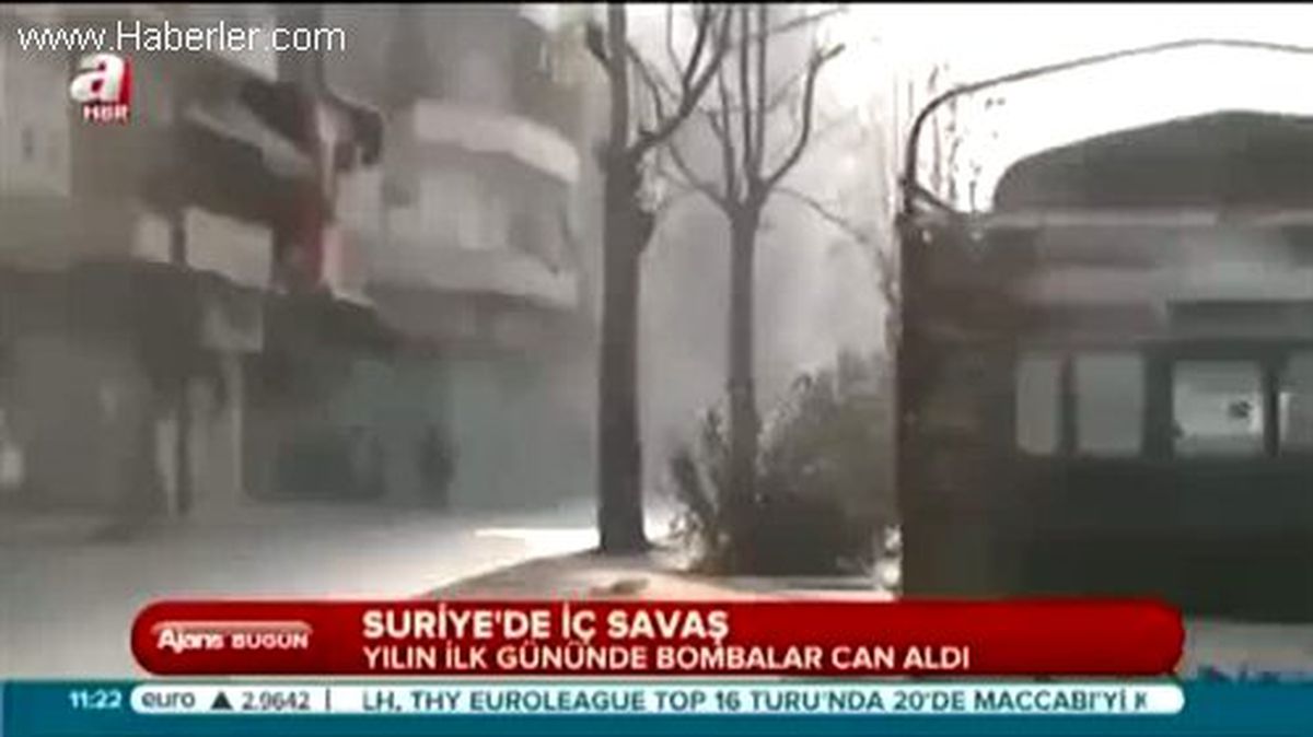 Suriye Yeni Yıla Savaş ile Girdi