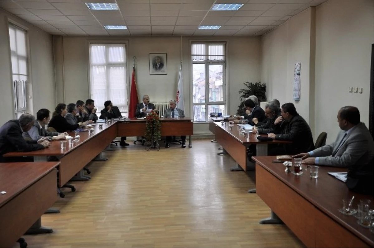 Tosya Belediyesi Birim Amirleri 2014 Yılı İçin Toplandı
