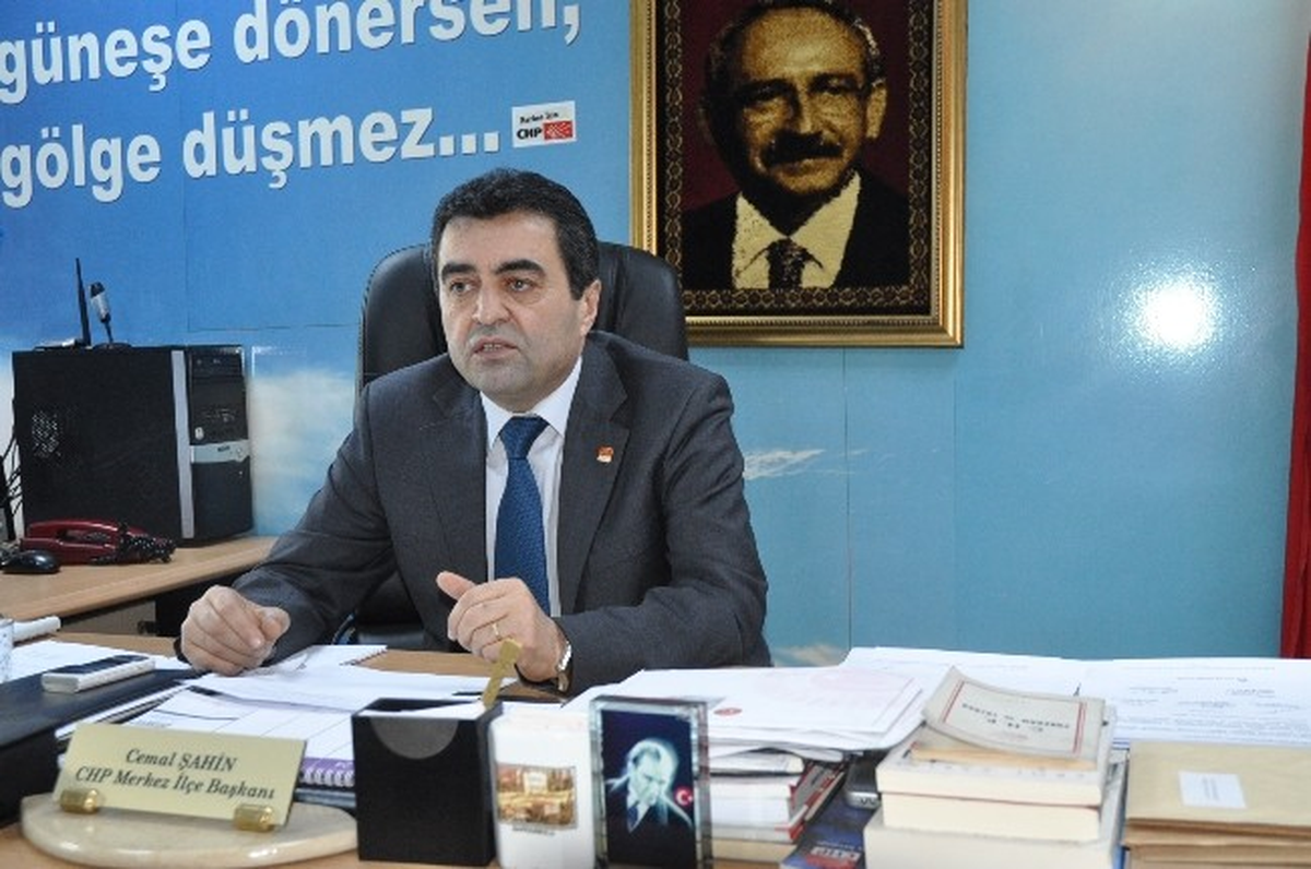 CHP Merkez İlçe Başkanı Cemal Şahin 2013 Yılını Değerlendirdi