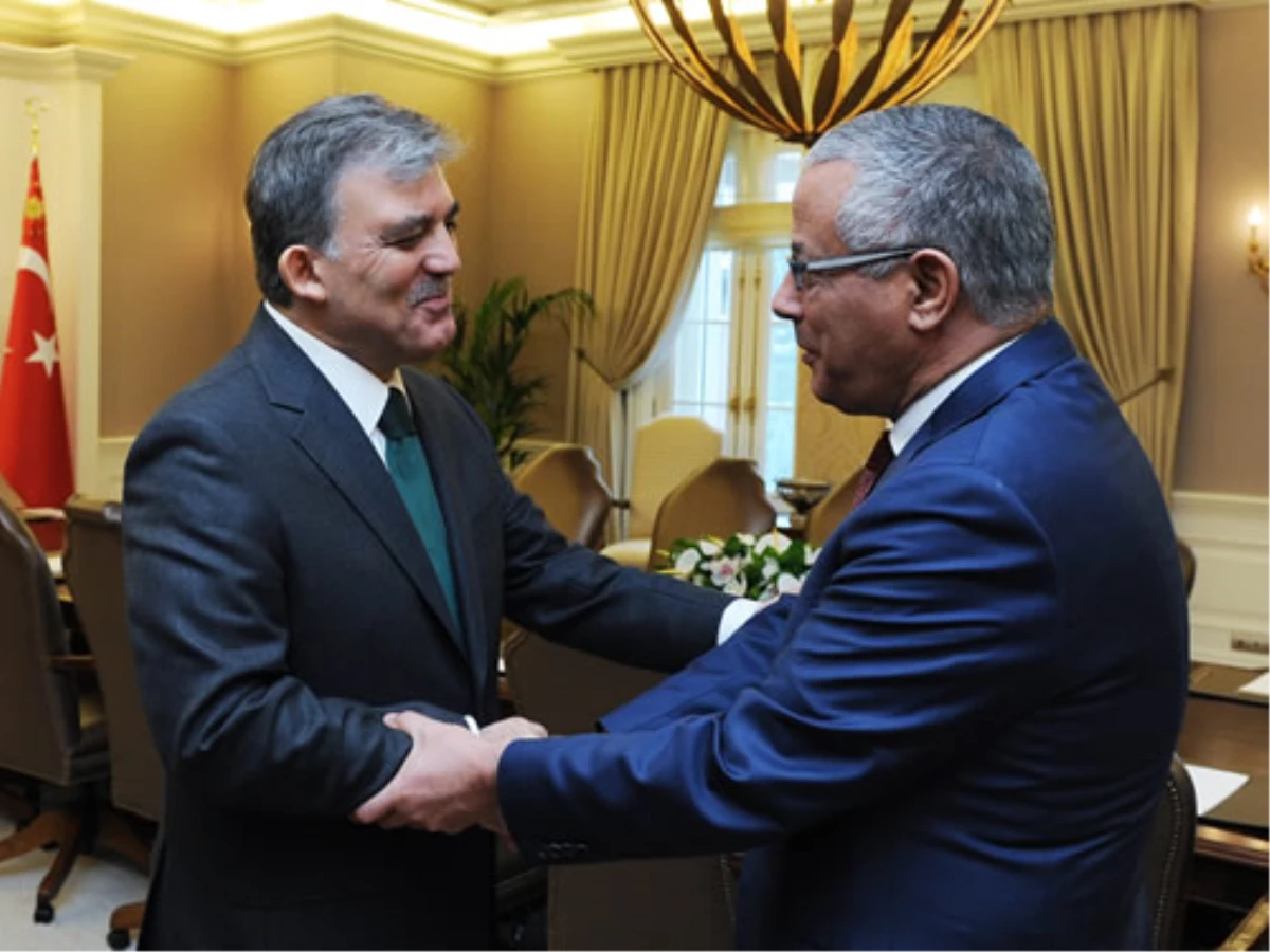 Cumhurbaşkanı Gül, Libya Başbakanı Zeydan\'ı Kabul Etti