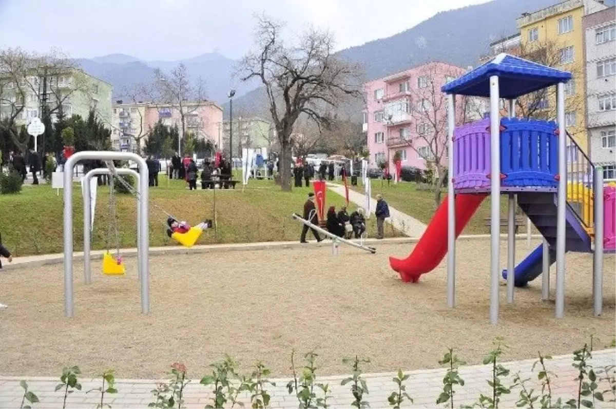 Değirmenlikızık Mahallesi'nde 'Huzur Parkı' Açıldı