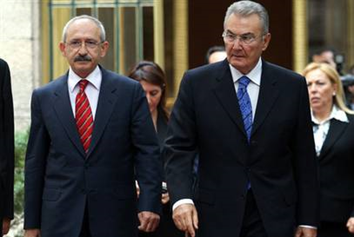 Kılıçdaroğlu, Baykal ile TBMM\'de Görüştü