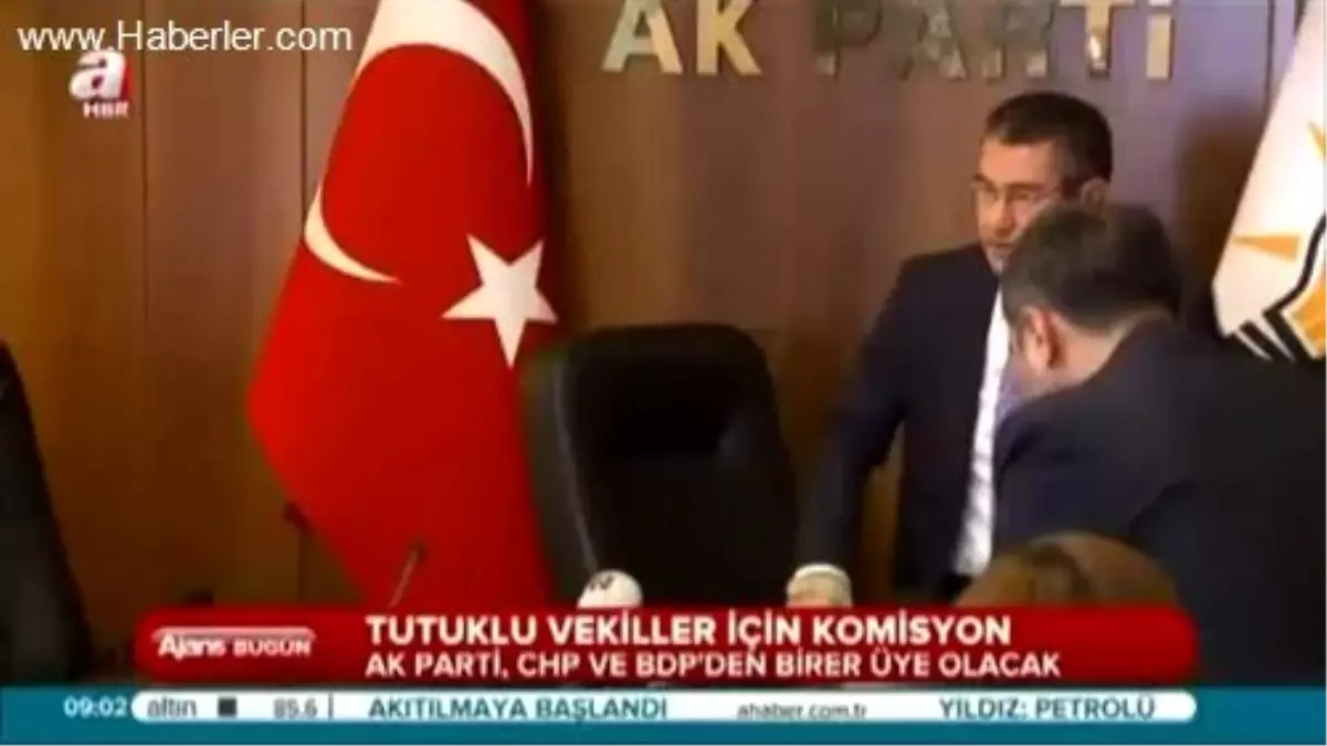 Tutuklu Vekiller İçin Komisyon