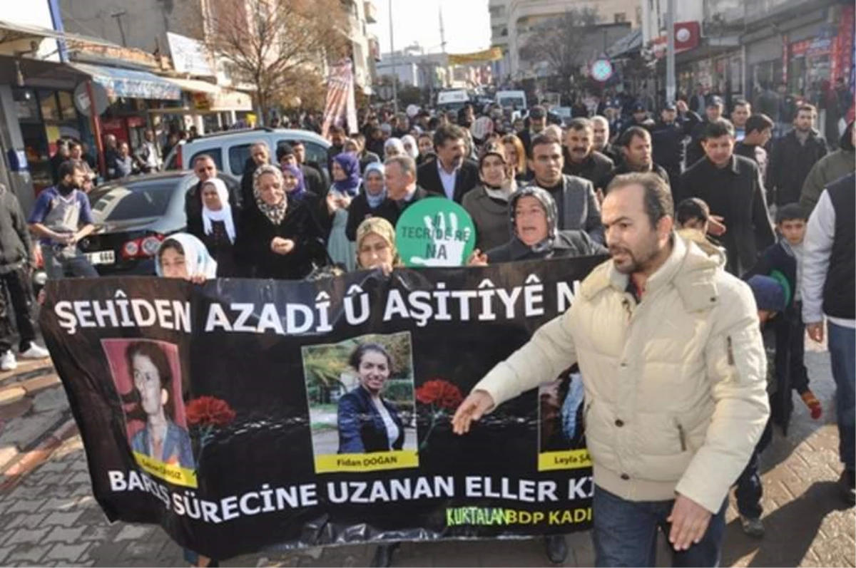 BDP Kurtalan\'da Yürüyüş Düzenledi