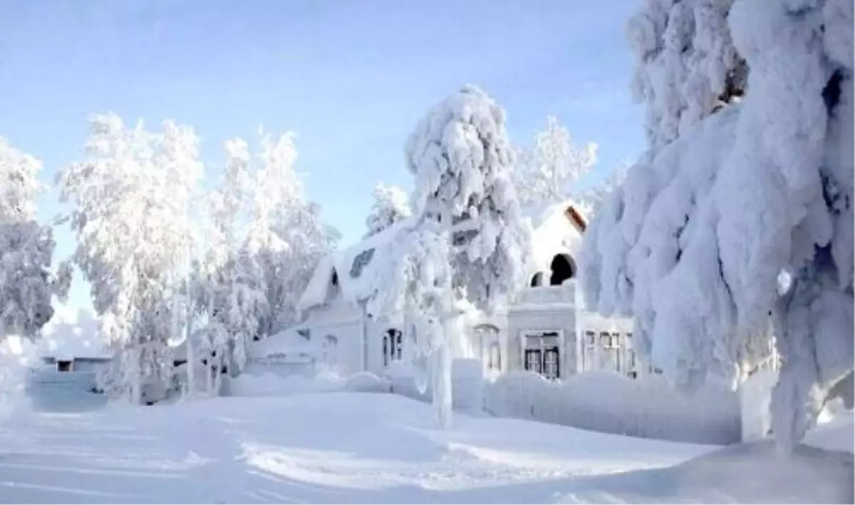 Erzurum\'dan Eşsiz Kar Manzaraları