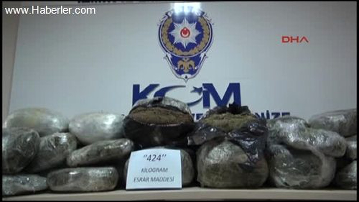 Et Kamyonundan 434 Kilo Esrar Çıktı