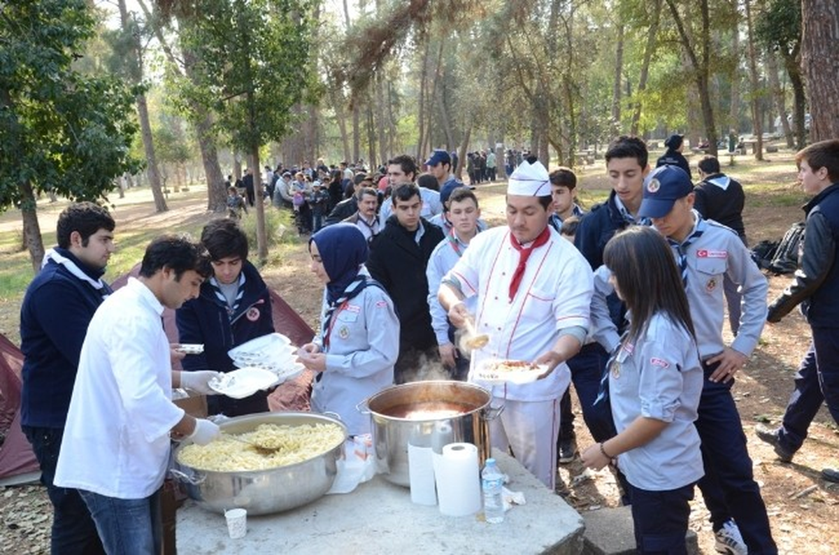 İlk Adım İzci Kampı" Başladı