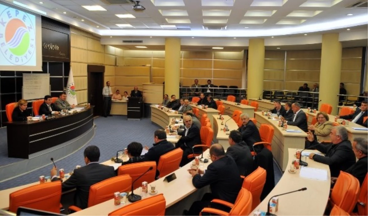 Kepez\'de Yılın İlk Meclis Toplantısı Yapıldı