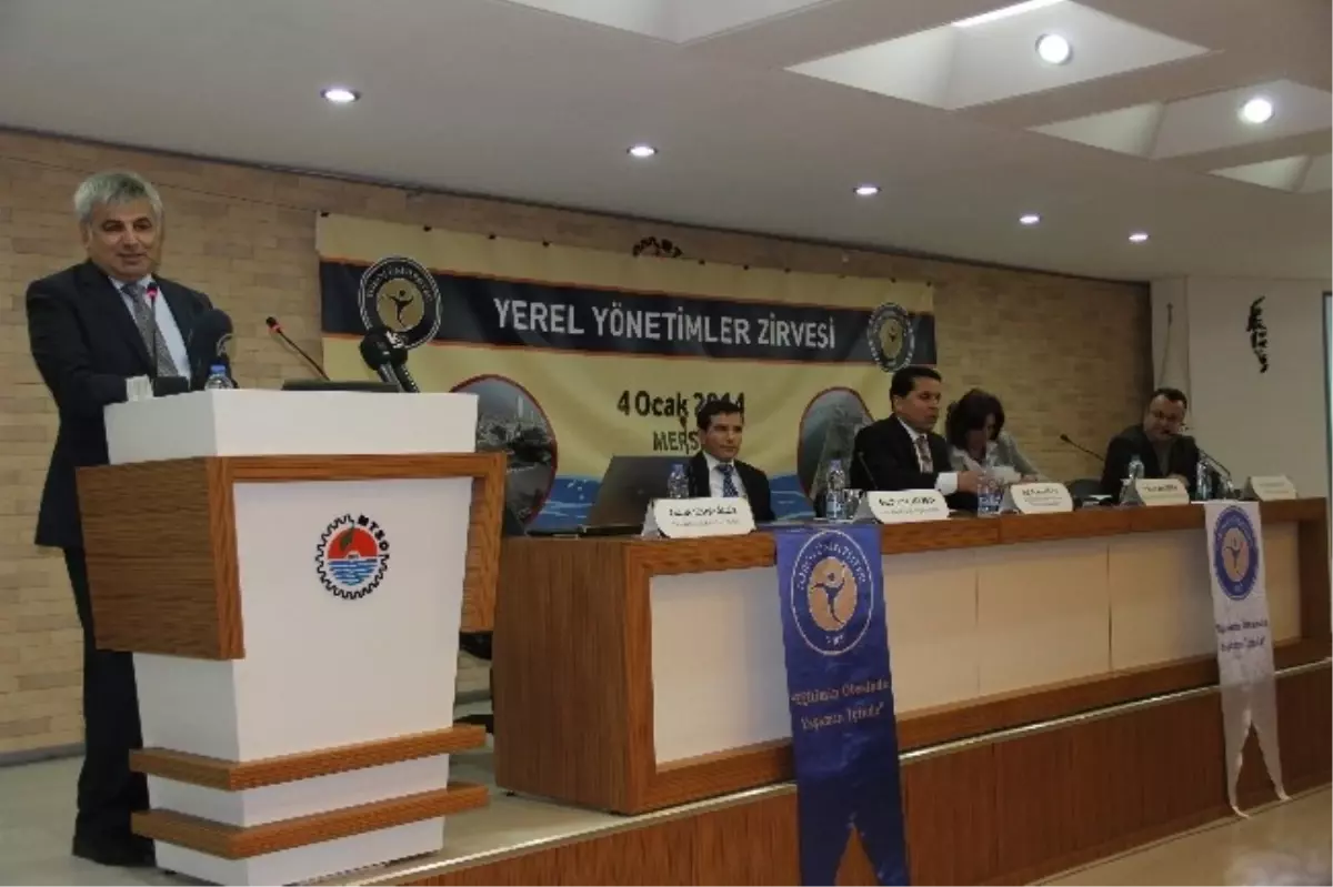 Mersin'de Yerel Yönetimler Zirvesi Düzenlendi