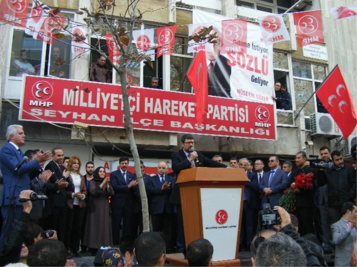 MHP\'nin Seyhan Adayı Çalışkan\'a Coşkulu Karşılama