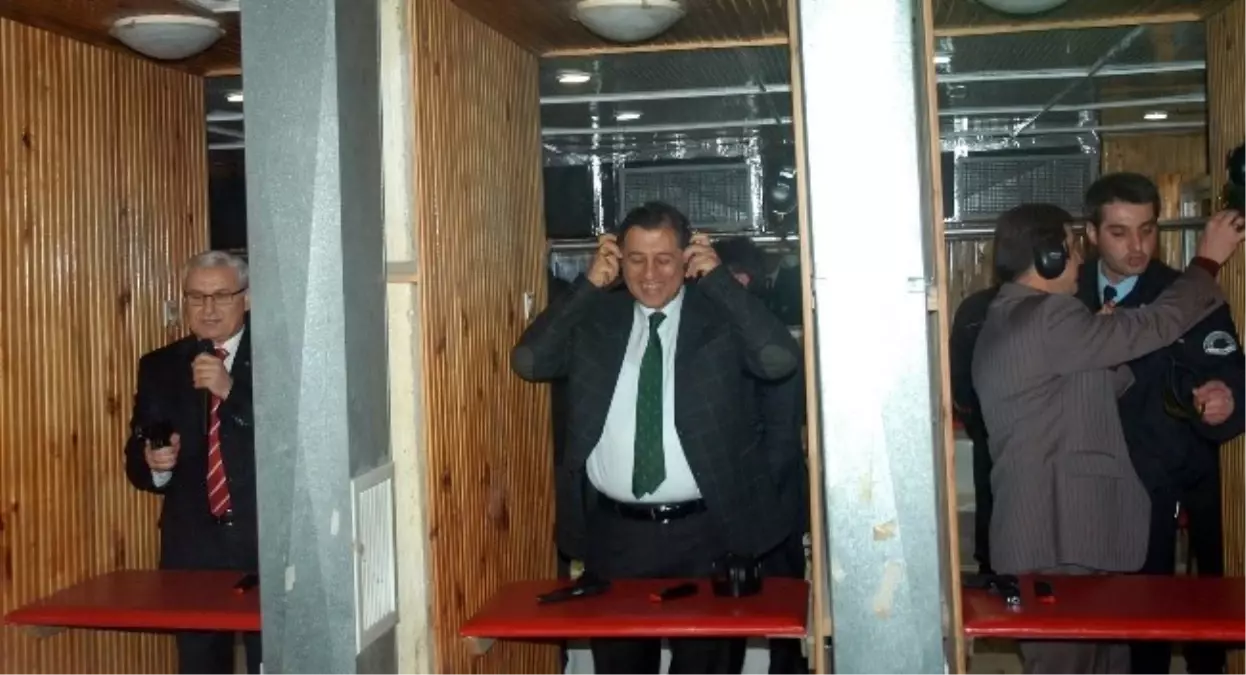 Polis Okul Öğrencilerine Özel Havalandırma Sistemli Atış Poligonu