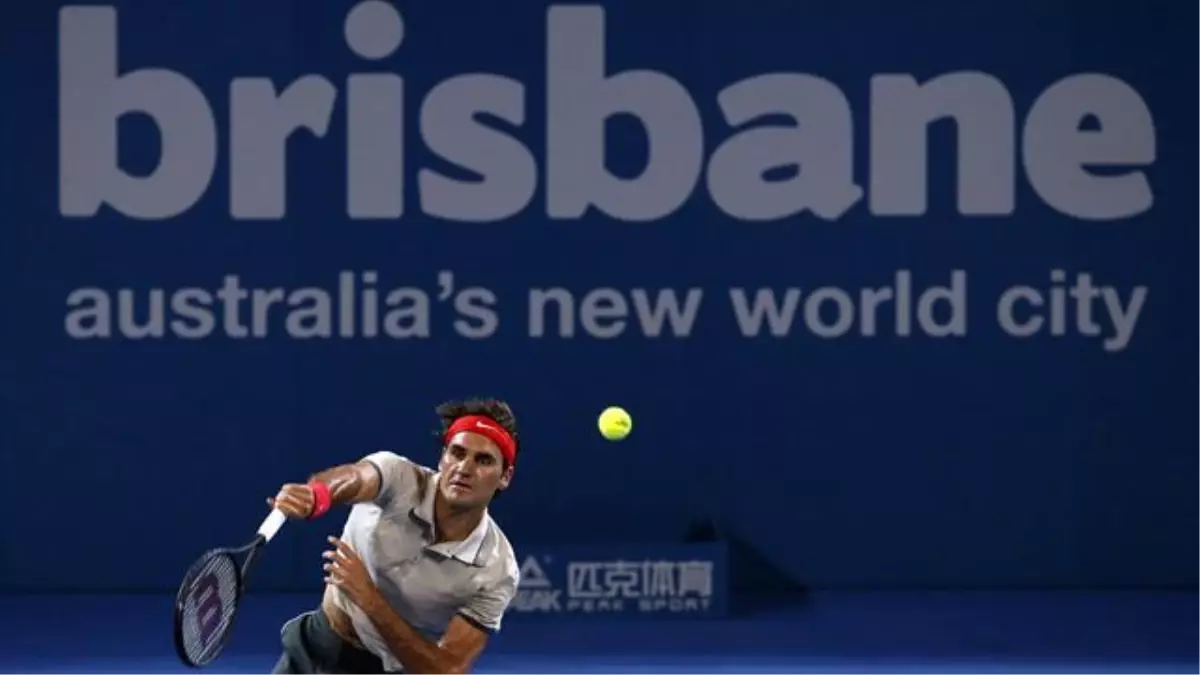 Roger Federer, Brisbane\'da Finalde