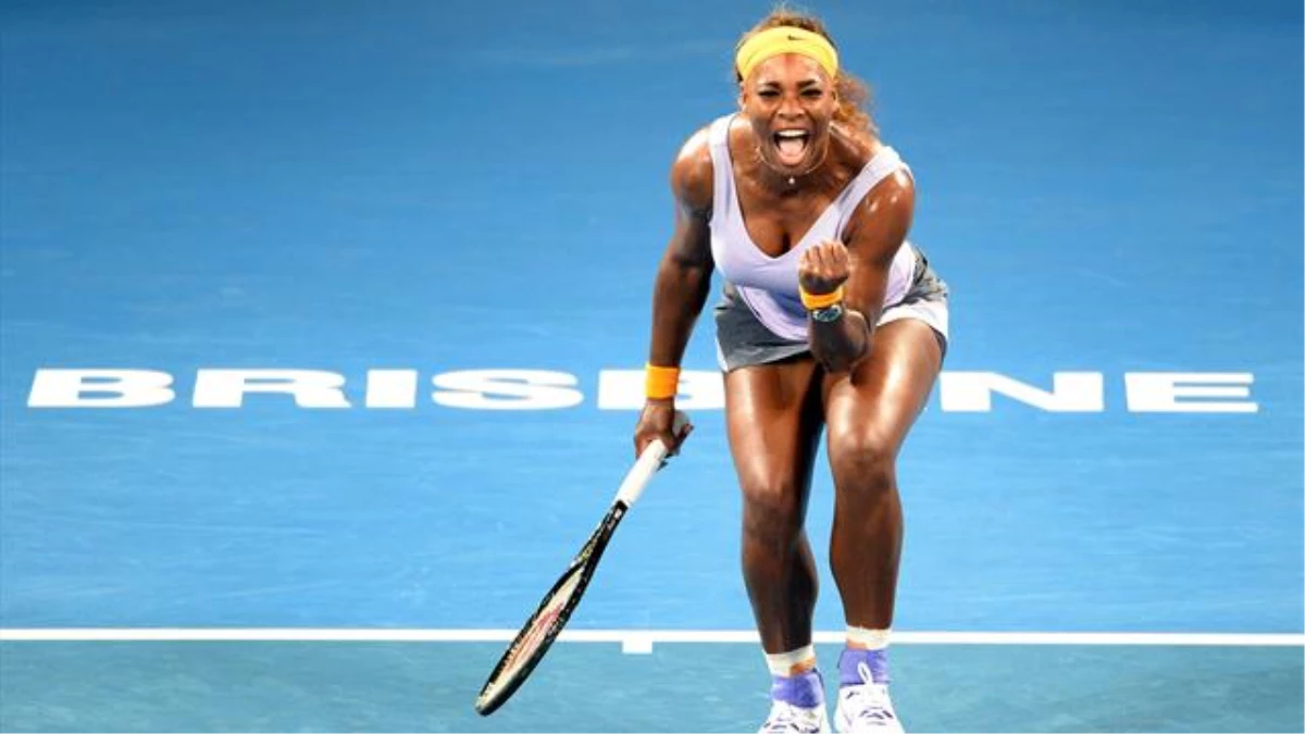 Serena Williams Brisbane\'da Şampiyon Oldu