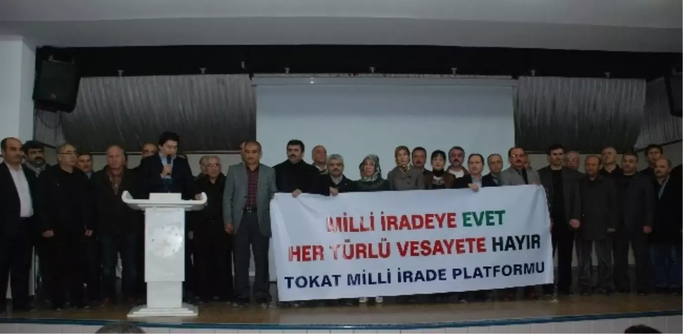 Tokat\'tan Milli İradeye Destek