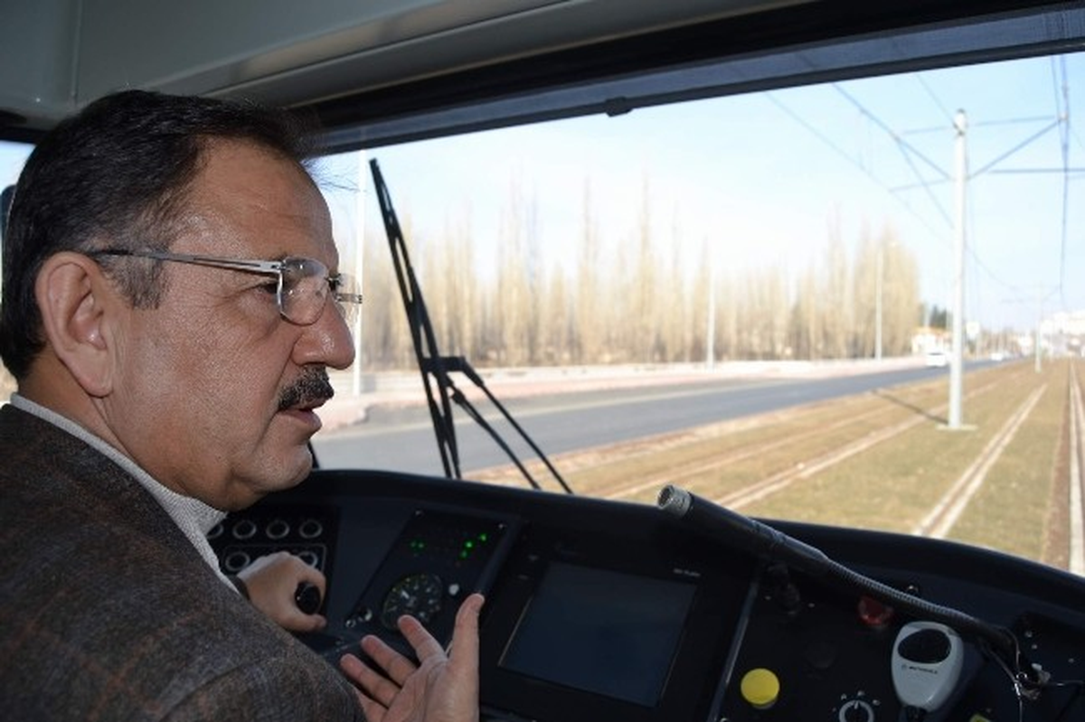 Tramvayın Yeni Güzergahında Test Sürüşü Yapıldı