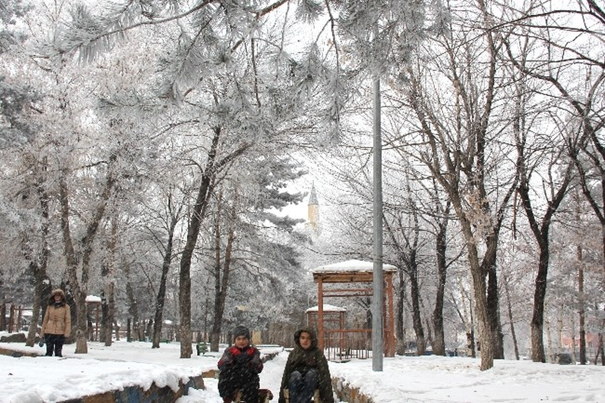 Erzurum\'dan Muhteşem Kar Manzaraları