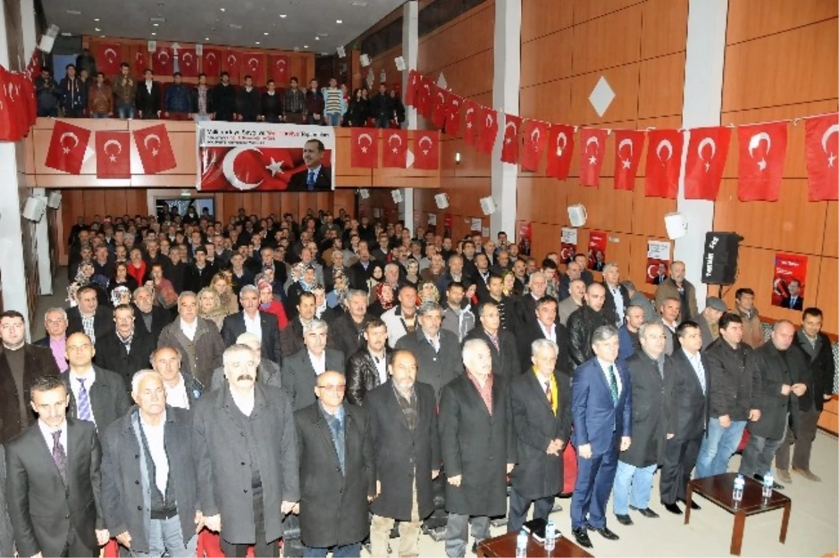 Gümüşhane\'de Milli İradeye Saygı ve Yeni Türkiye Toplantısı Düzenlendi