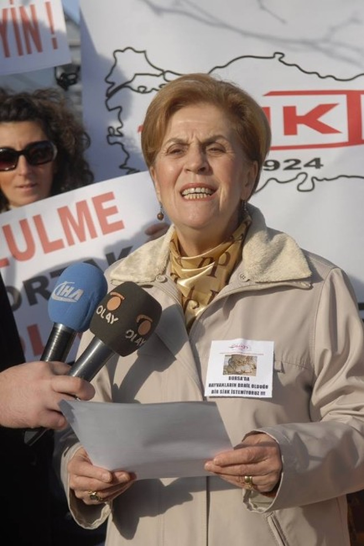 Hayvanseverlerden "Sirklere Gitmeyin" Eylemi