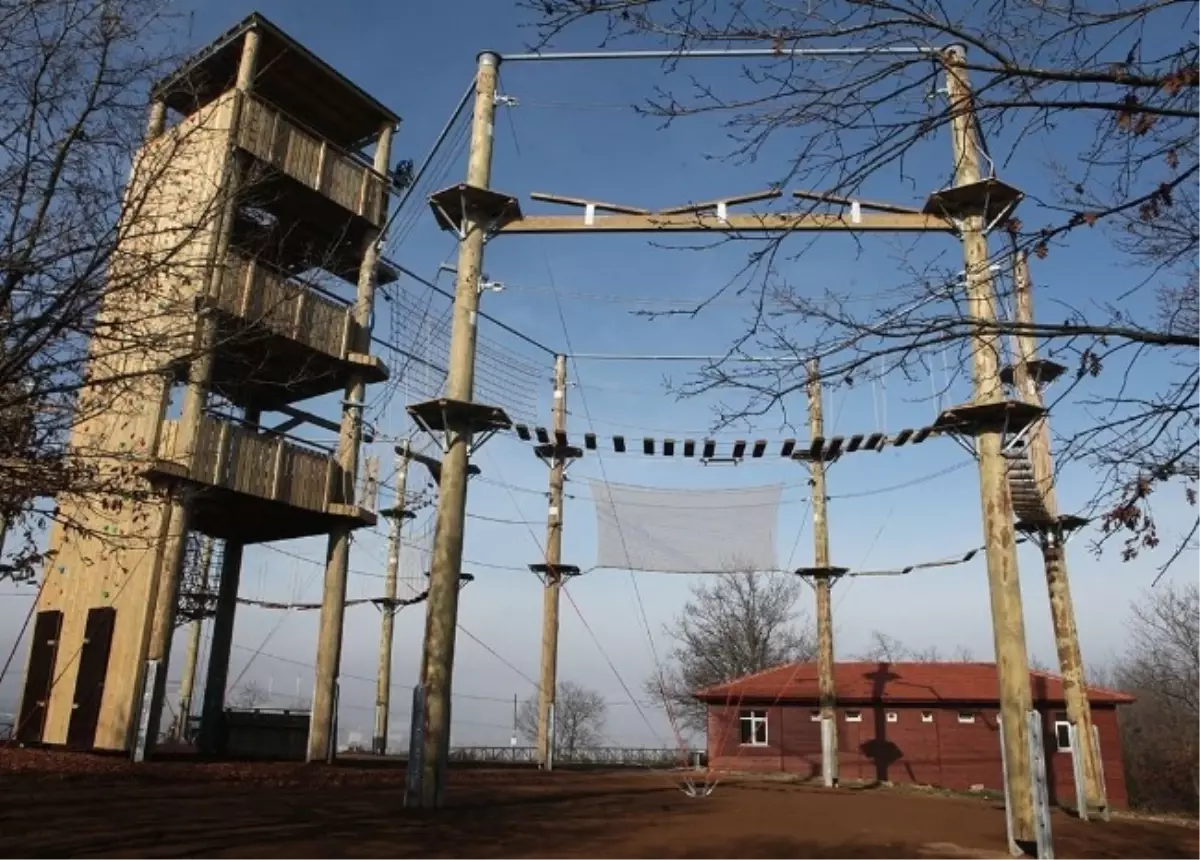 Marmara Bölgesinin İlk Macera Parkı Tamamlanıyor