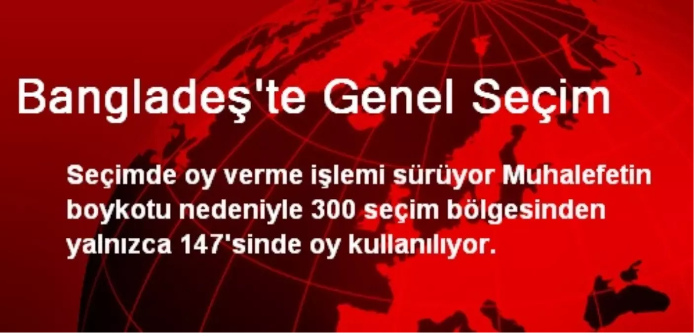 Bangladeş\'te Genel Seçim