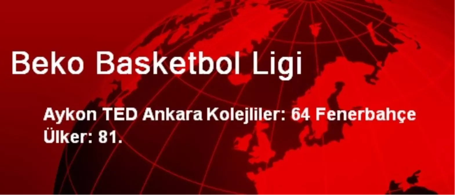 Beko Basketbol Ligi