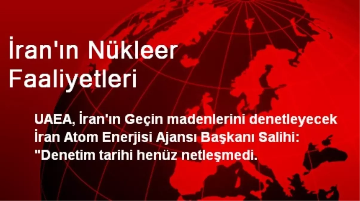 İran\'ın Nükleer Faaliyetleri