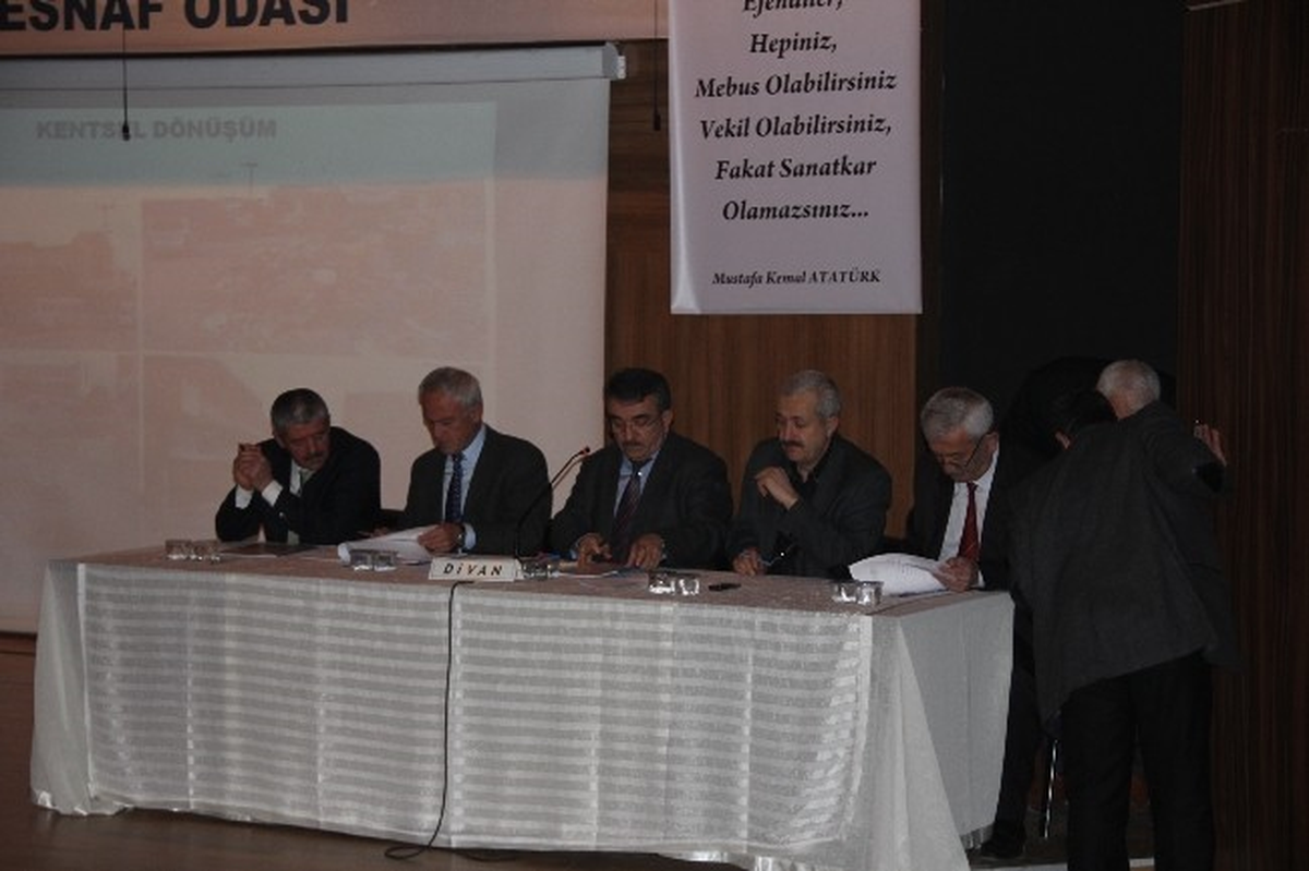 Sakarya Oto Sanatkarları Meslek Odası Genel Kurulu Gerçekleştirildi