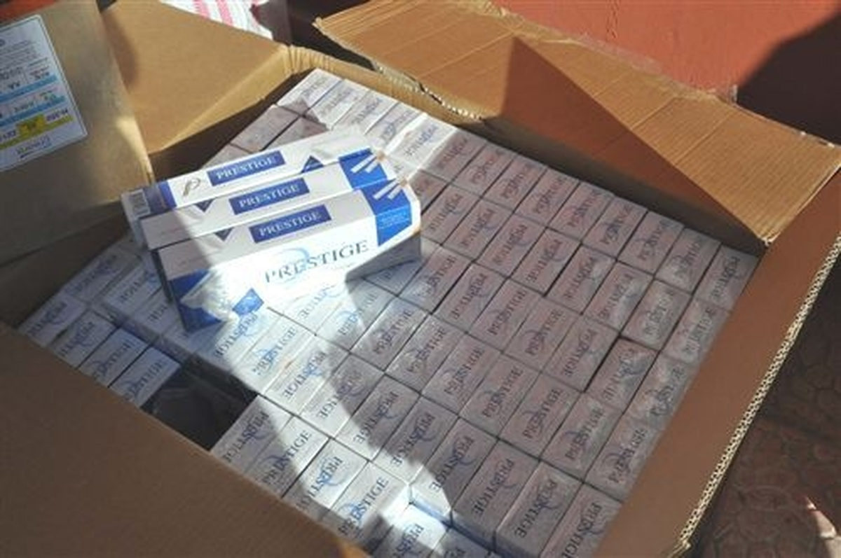 Alanya\'da Kaçak Sigara Operasyonu