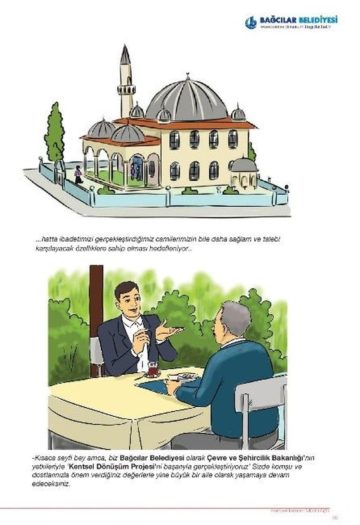 Bağcılar Belediyesi, Kentsel Dönüşümü Çizgilerle Anlatıyor