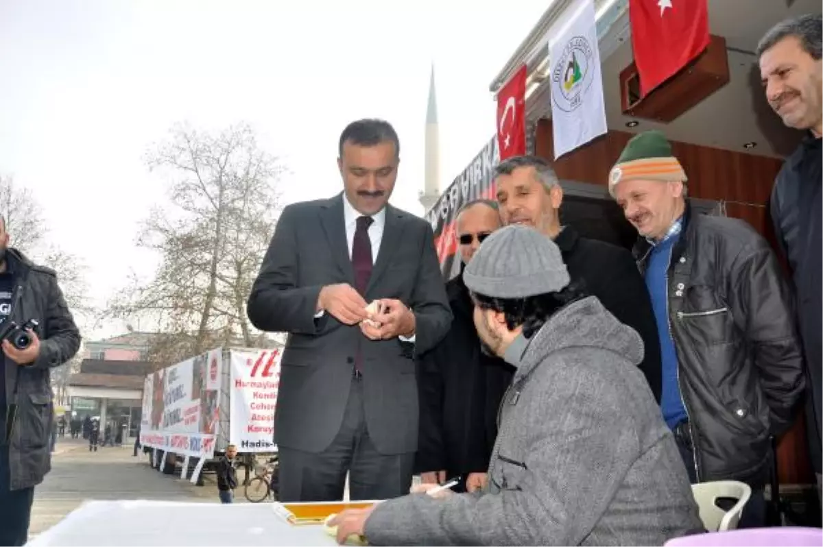 Düzce'de Suriye İçin Yardım Kampanyası