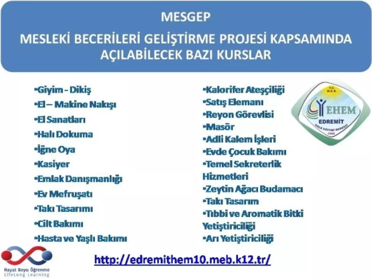 Ehem Şiddet Mağduru Kadın ve Cezaevi\'nden Tahliye Olanlar İçin 22 Adet Kurs Açacak