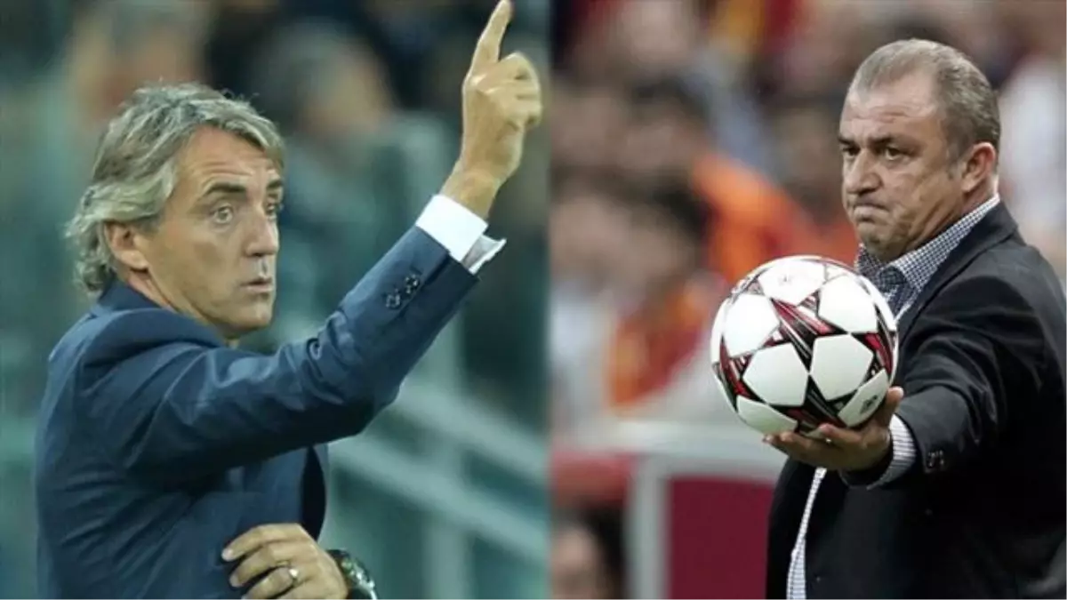 Fatih Terim ve Mancini İlk Kez Buluşuyor