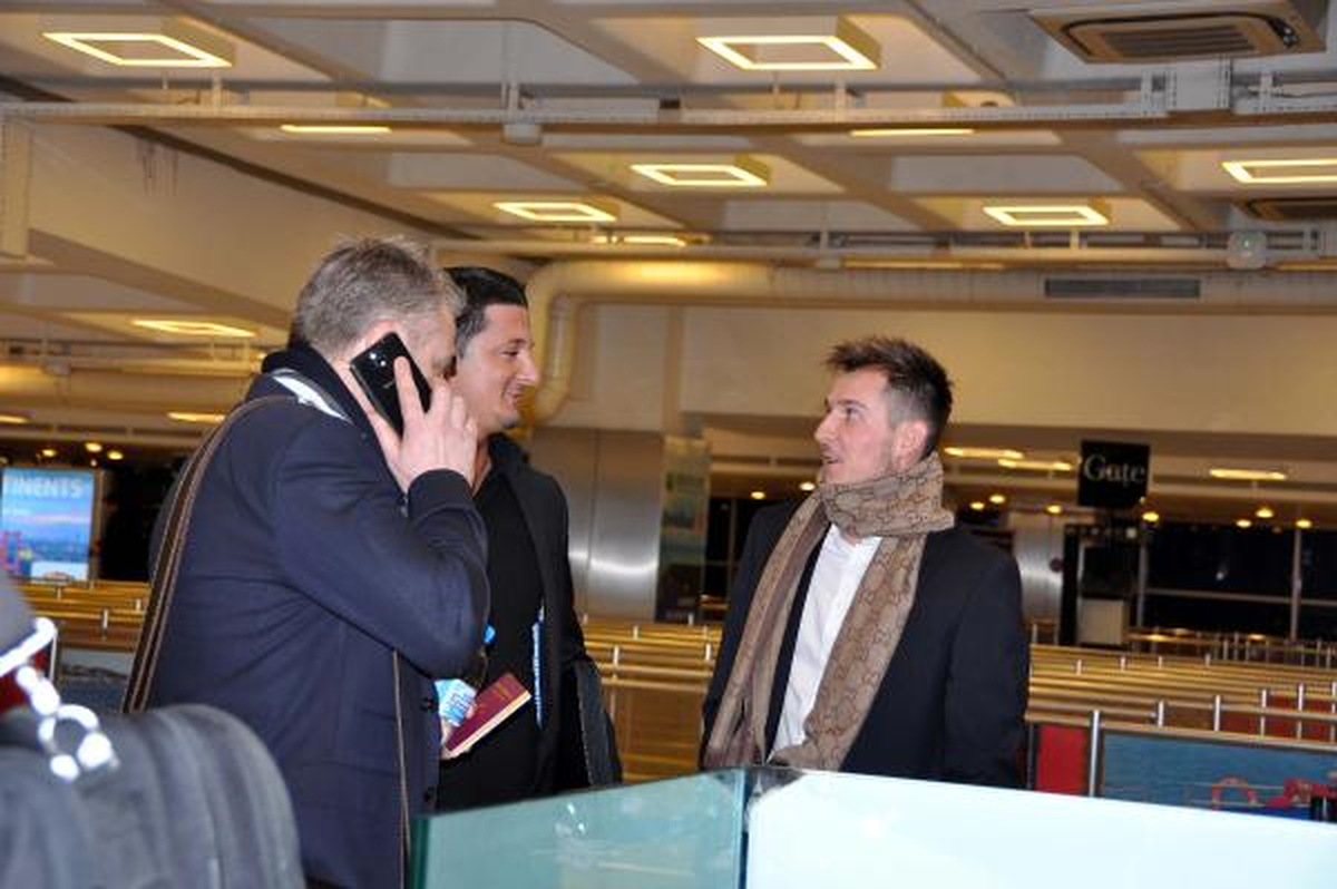 Galatasaray\'ın Boşnak Yıldızı İzzet Hayroviç İstanbul\'da