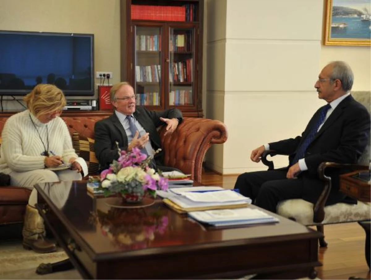 Kılıçdaroğlu, Almanya Büyükelçisi Eberhard Pohl ile Görüştü