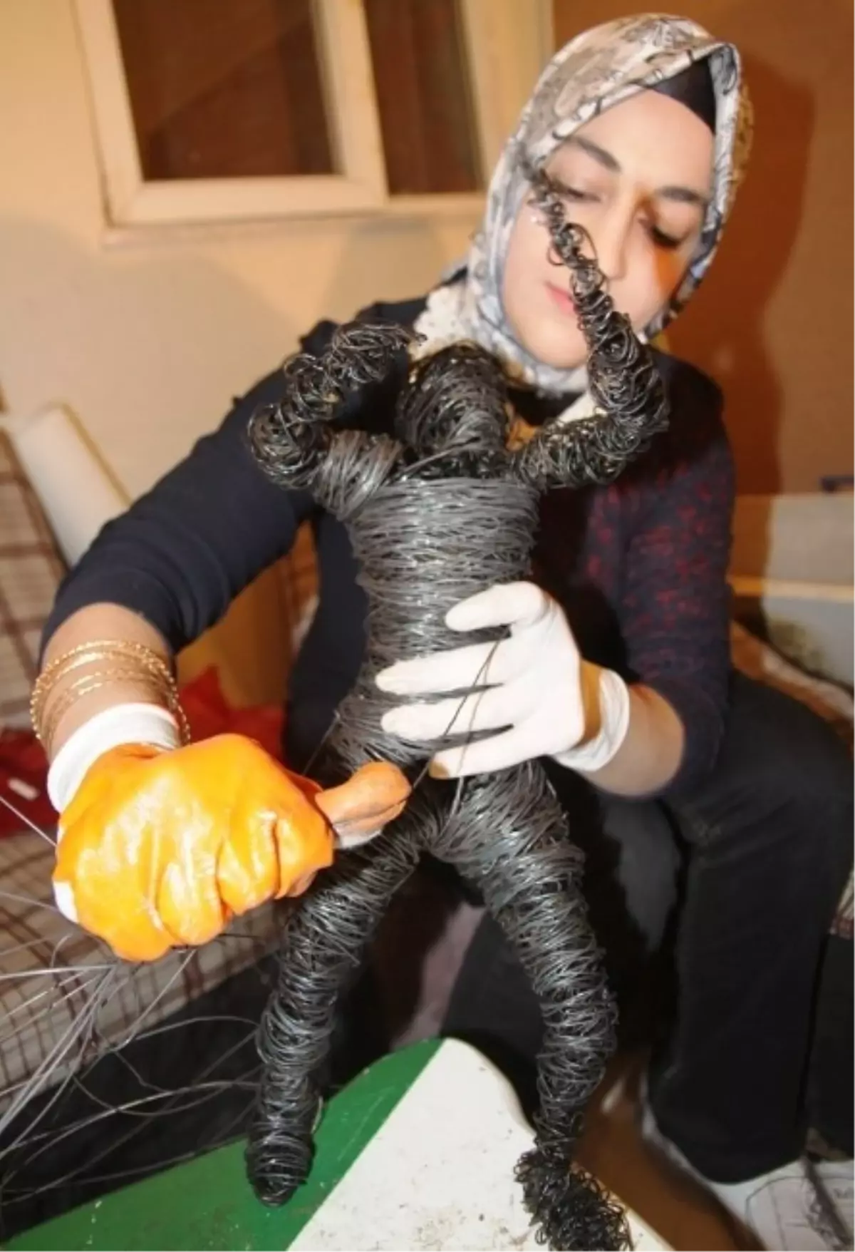 Van\'da Öğrencilere Resim ve Heykel Kursu