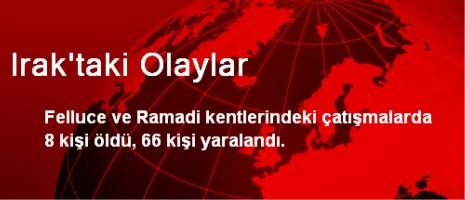 Irak\'taki Olaylar