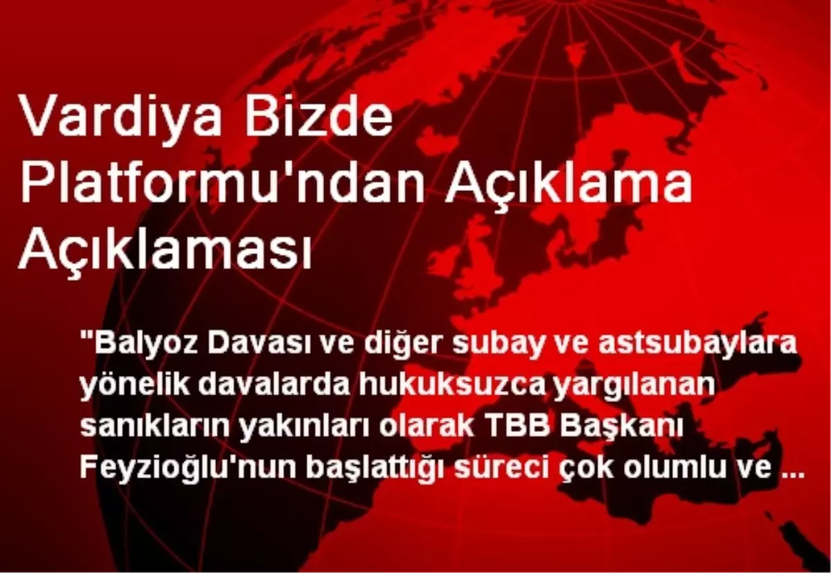 Vardiya Bizde Platformu\'ndan Açıklama Açıklaması