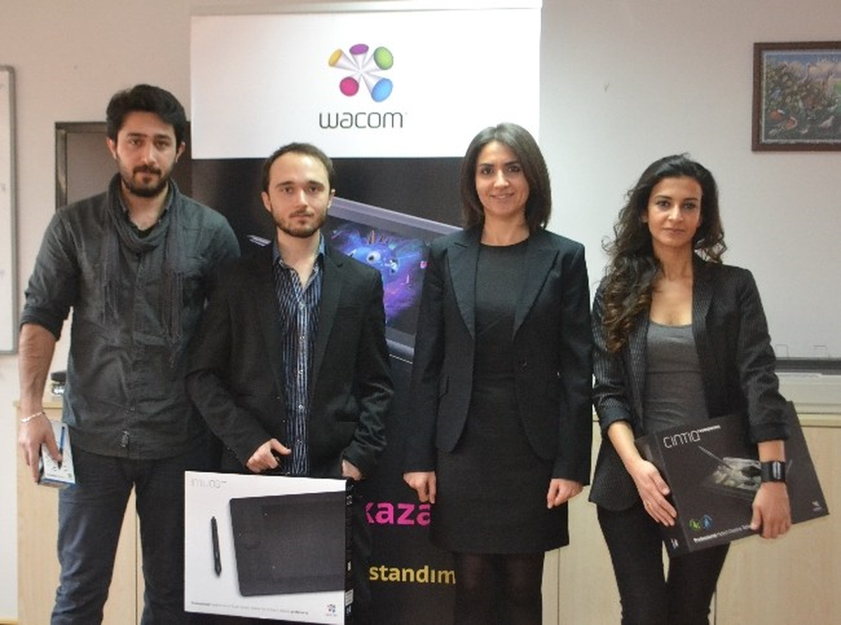 Tabletle Çizilen Resimler Yarıştı