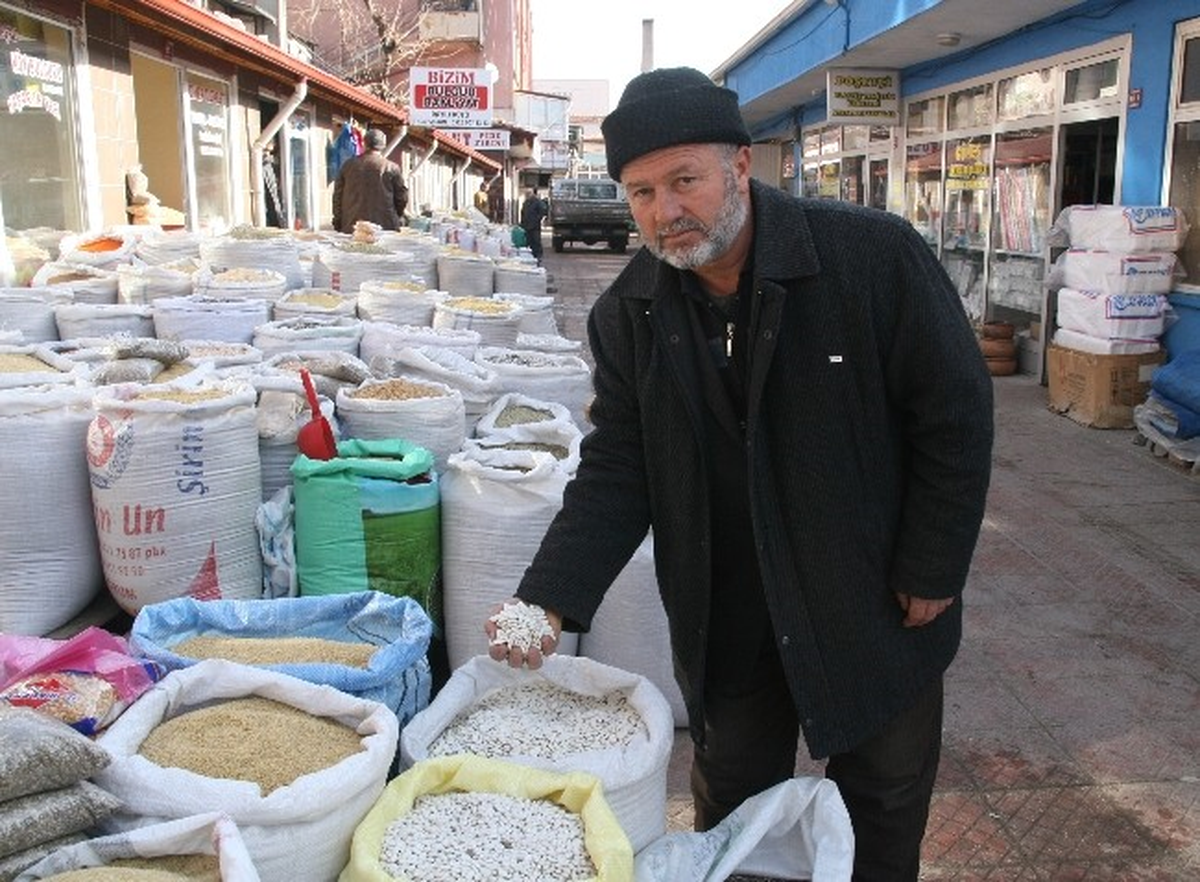 Yozgat\'ta Kuru Fasulye 7 Lira