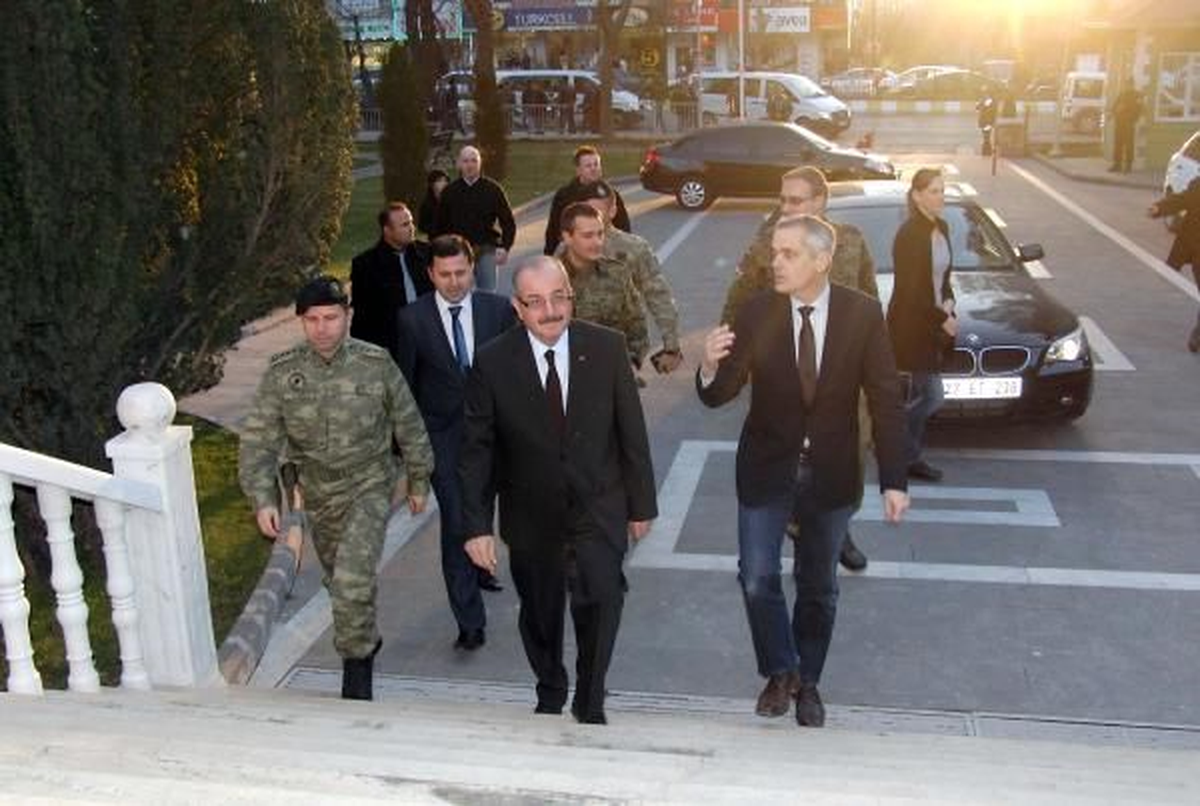 Alman Bakan Breitner, Kahramanmaraş Valisini Ziyaret Etti