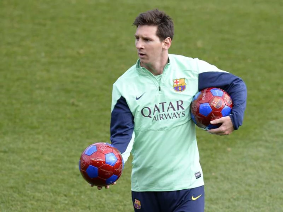 Barcelona\'da Messi Bayramı