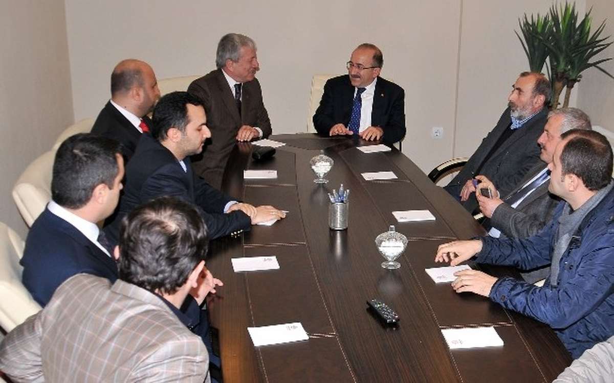 Başkan Gümrükçüoğlu, Müsiad\'ı Ziyaret Etti