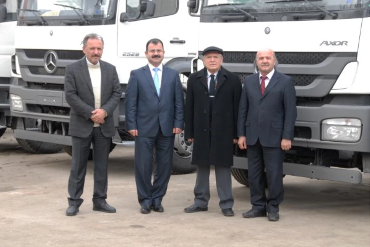 Karaman Belediyesine Yeni Araçlar Alındı