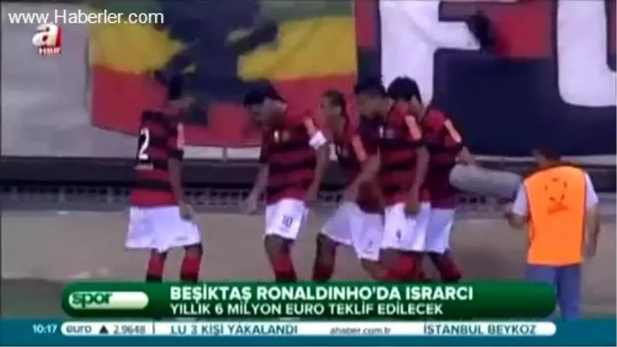 Beşiktaş Ronaldinho\'da Israrcı