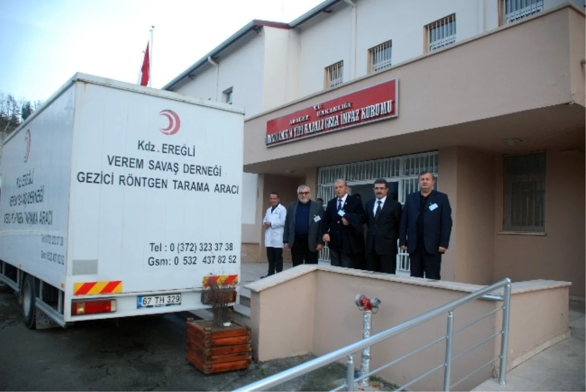 Cezaevinde Mahkumlara Verem Taraması